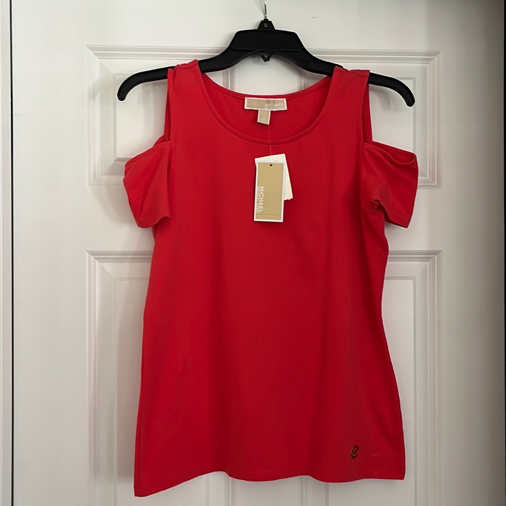 Michael Kors Coral Red Shirt